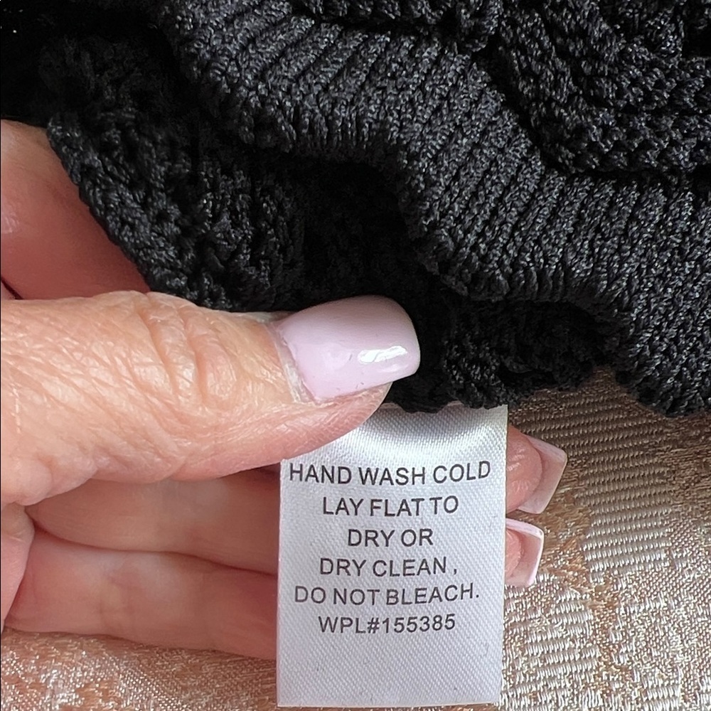 NWOT AQUA & LIAT BARUCH Elegant Black Women's Dress SIZE XS - Picture 7 of 9